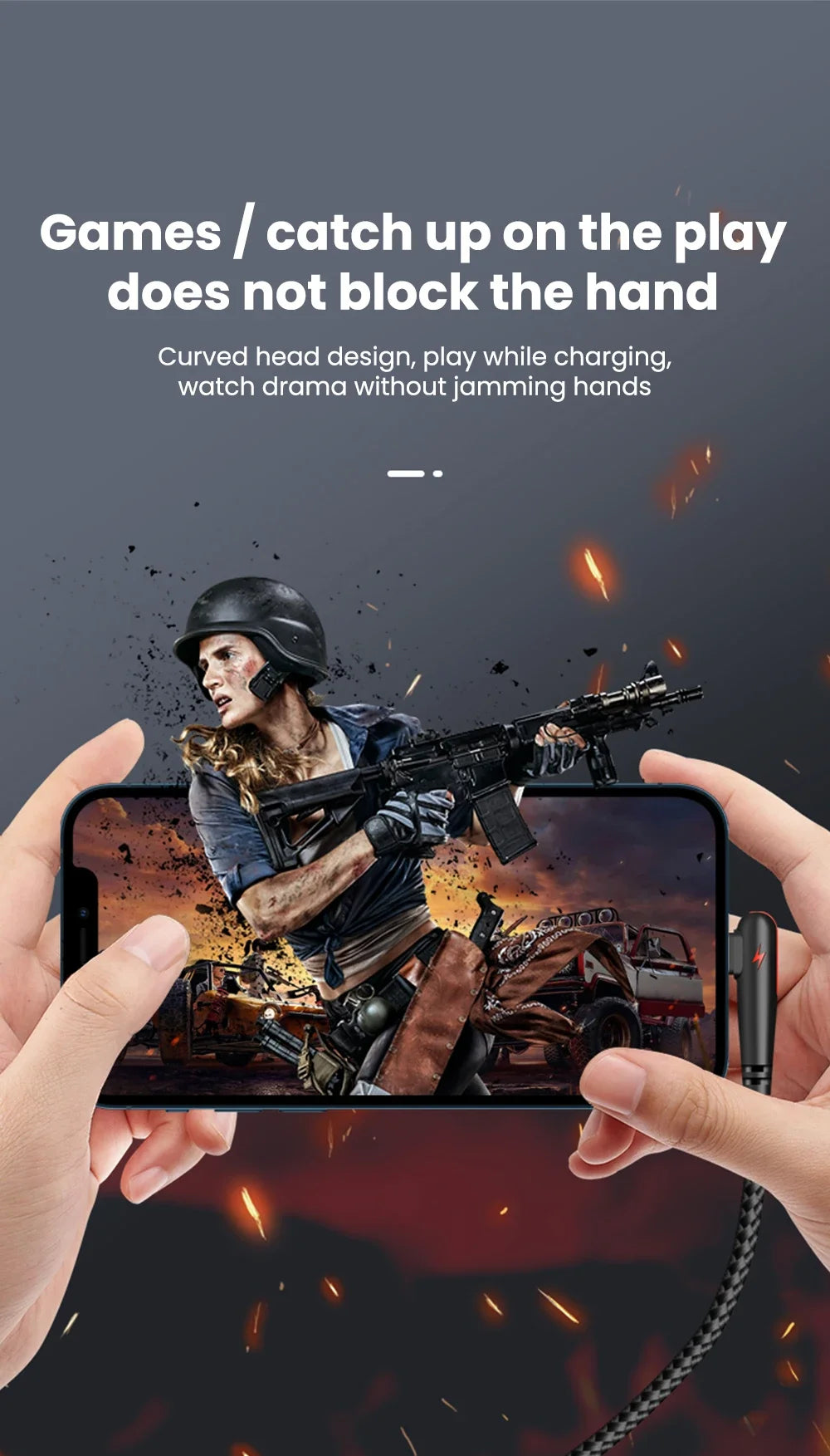 Skyline Fast Charging 120W Type C cable