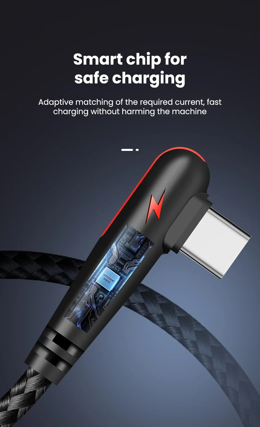 Skyline Fast Charging 120W Type C cable