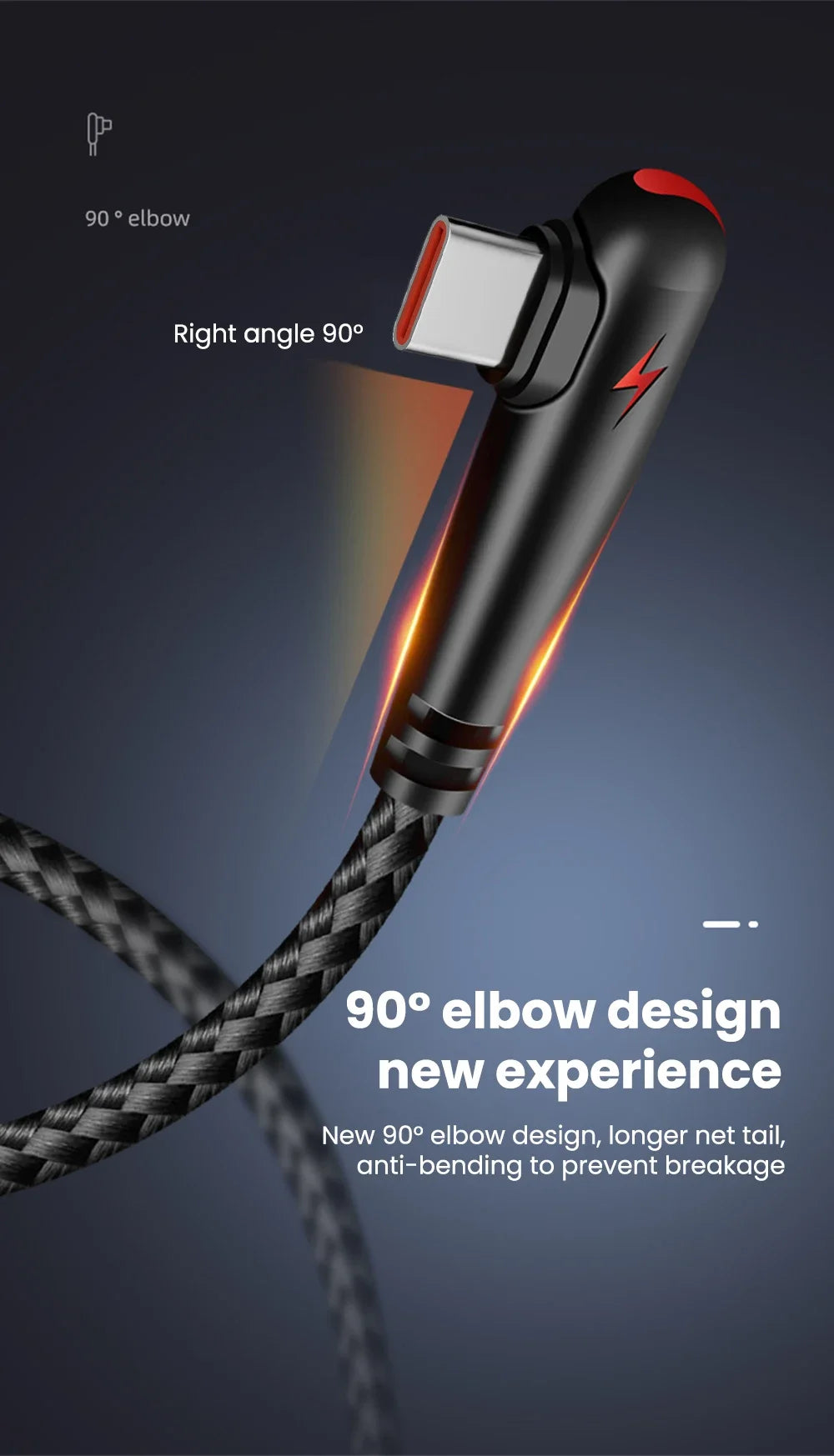 Skyline Fast Charging 120W Type C cable