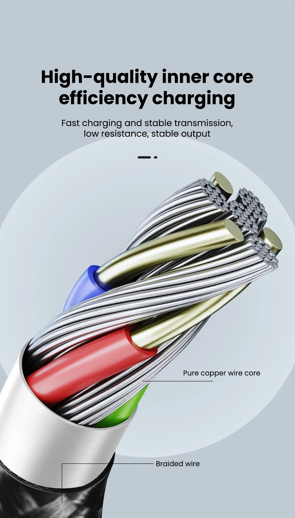 Skyline Fast Charging 120W Type C cable